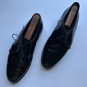 Pronto Uomo Firenze Men's Black Dress Shoes